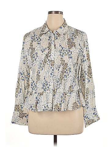 Future Collective 3/4 Sleeve Blouse (view 1)