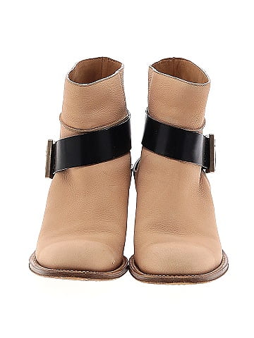 Chloé Suede Biker Ankle Boots (view 2)