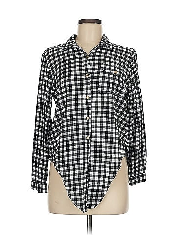 Love Notes 3/4 Sleeve Button-Down Shirt (view 1)