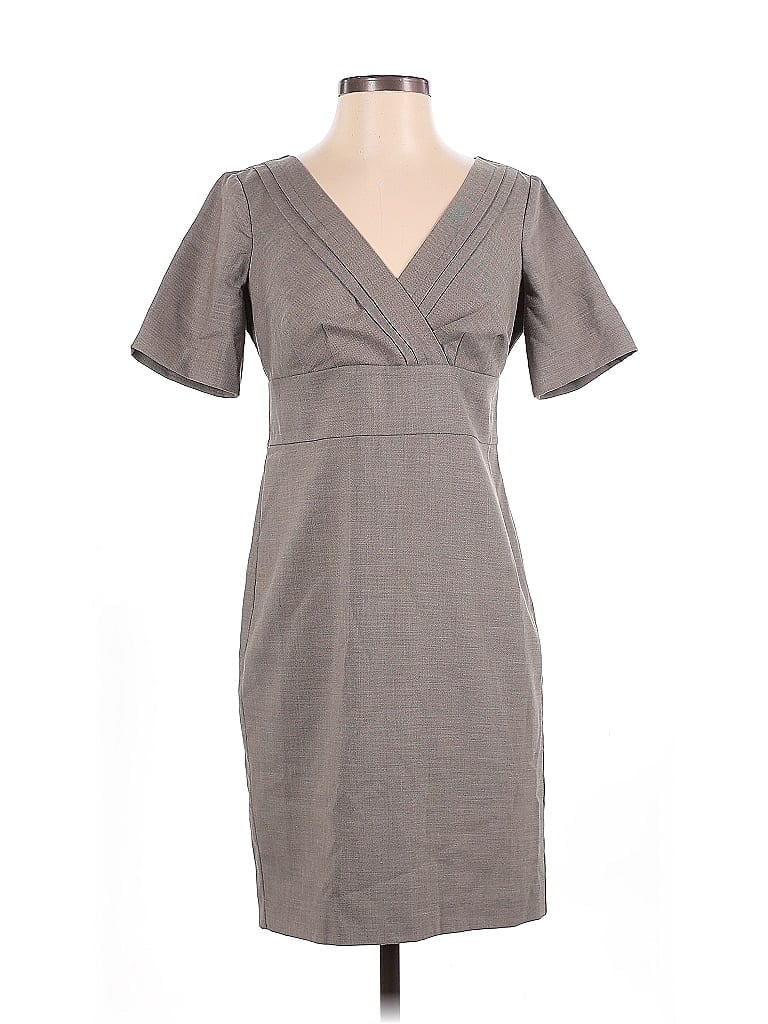 Pre-owned Ann Taylor Factory Casual Dress In Brown