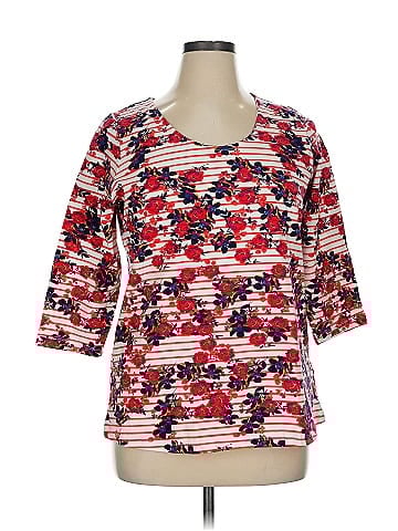 Jessica London 3/4 Sleeve Blouse (view 1)