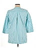 Foxcroft Blue 3/4 Sleeve Blouse Size 16 (petite) - photo 2