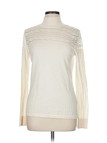 August Silk Pullover Sweater (view 1)