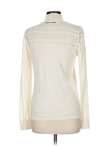 August Silk Pullover Sweater (view 2)