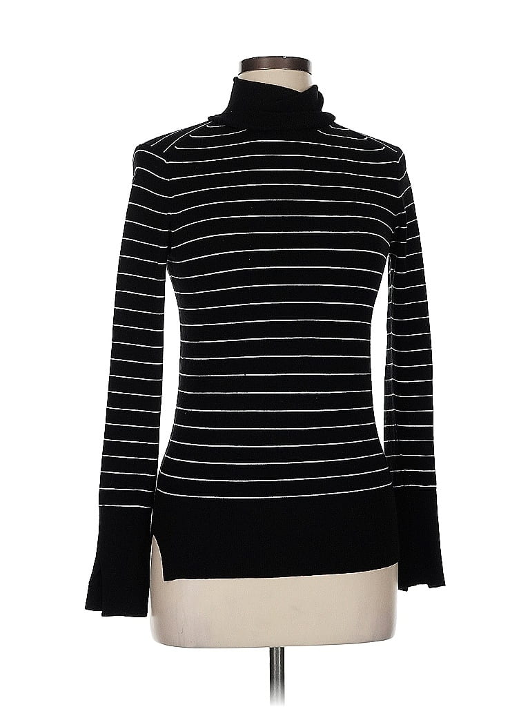 Pre-owned Zara Turtleneck Sweater In Black