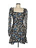 ML Monique Lhuillier Blue Cocktail Dress Size 6 - photo 1