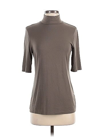 Magaschoni Short Sleeve Turtleneck (view 1)