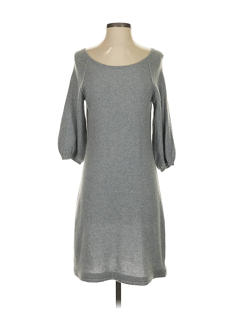 Magaschoni 100% Cashmere Gray Casual Dress Size S - photo 1