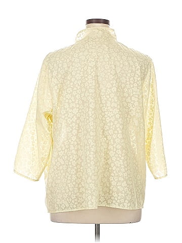 D&Co. 3/4 Sleeve Button-Down Shirt (view 2)
