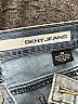 DKNY Jeans Color Block Blue Jeans Size 2 - photo 6