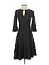 L.K. Bennett Black Casual Dress Size 2 - photo 1