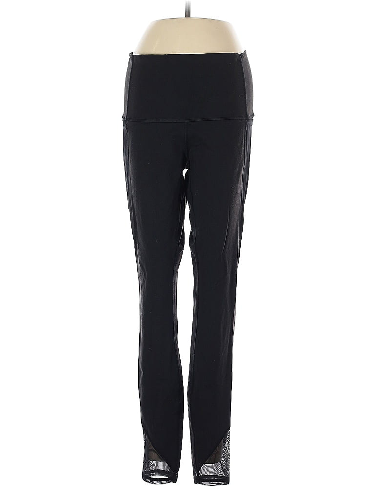 Pre-owned Lululemon Athletica Track Pants In Black