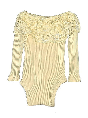 THREE PINK HEARTS Long Sleeve Onesie (view 2)