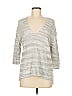 Express Outlet Metallic Silver Pullover Sweater Size M - photo 1