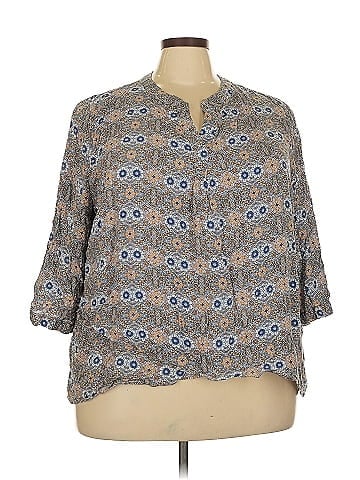 Adrienne Vittadini 3/4 Sleeve Blouse (view 1)