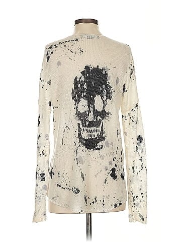 Skull Cashmere Cashmere Pullover Sweater (view 2)