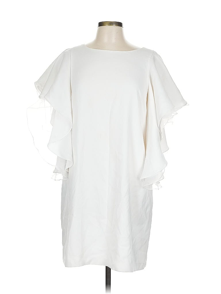 Click to view more detailed imagery on our partner's website Pre-owned Bcbgmaxazria Cocktail Dress In White