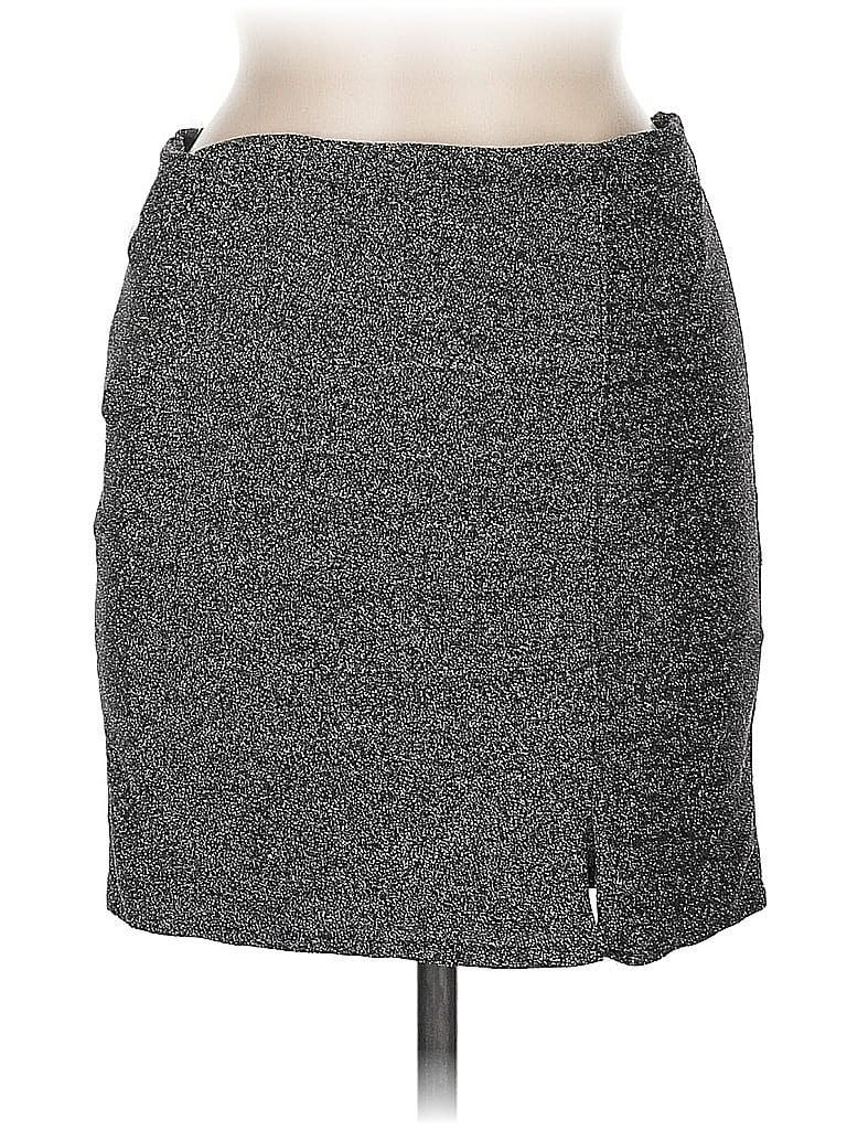 Pre-owned Crystal Doll Formal Skirt In Gray