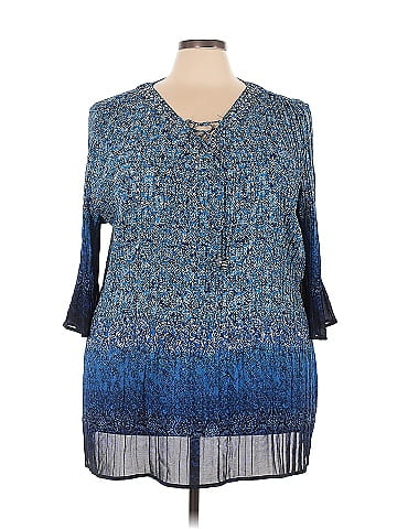 Catherines 3/4 Sleeve Blouse (view 1)