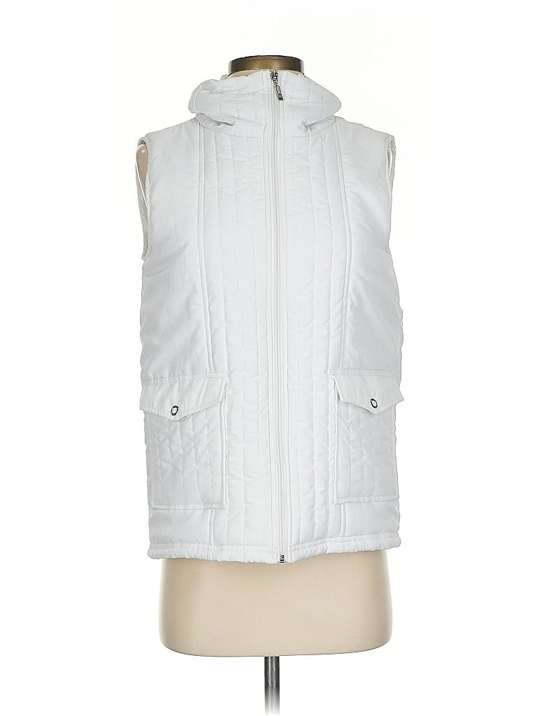 For Cynthia 100% Polyester White Vest Size S - photo 1