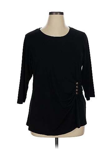 Carmen Carmen Marc Valvo 3/4 Sleeve Top (view 1)
