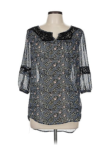 Mossimo Supply Co. 3/4 Sleeve Blouse (view 1)