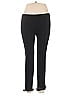 MNG Solid Black Active Pants Size L - photo 1