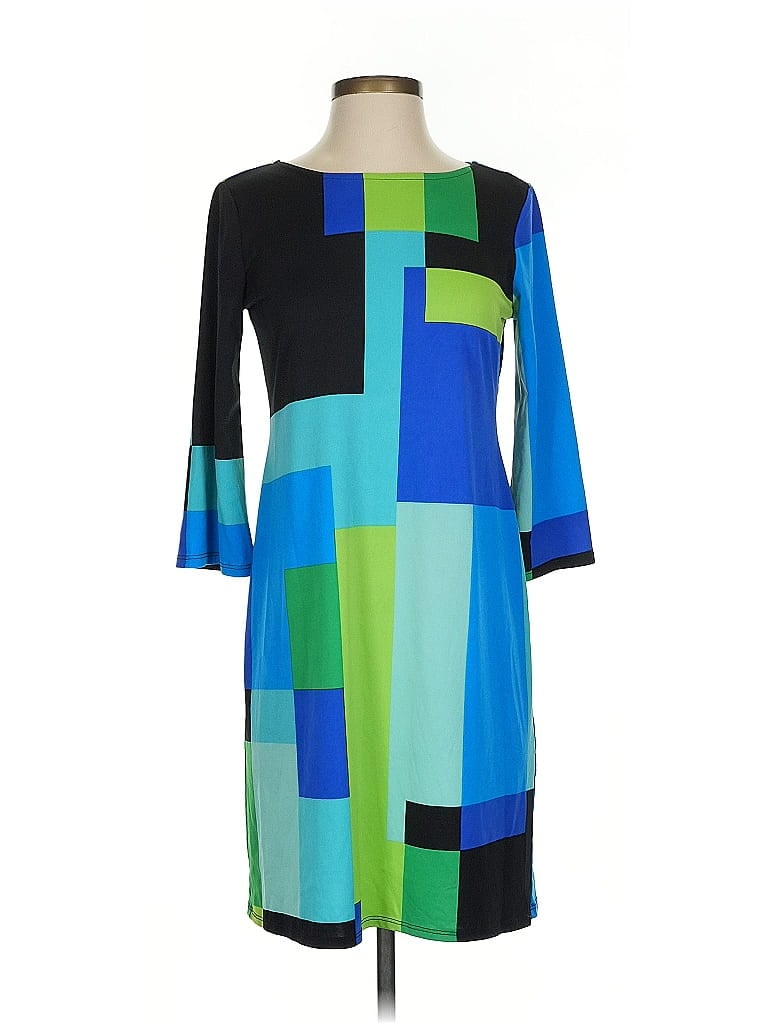 Click to view more detailed imagery on our partner's website Pre-owned Sunny Leigh Casual Dress In Blue