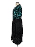 Betsy & Adam Teal Black Cocktail Dress Size 13 - photo 5