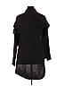 W by Worth 100% Cotton Black Brown Cardigan Size L - photo 2