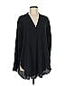 Joseph 100% Silk Black Long Sleeve Silk Top Size EU (FR) 38 / US 6 - photo 1