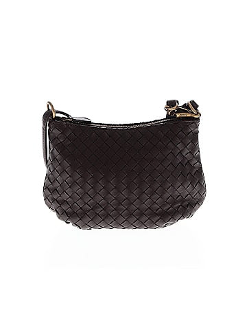 Bottega Veneta Leather Intrecciato Satchel (view 1)