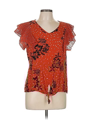 Adrienne Vittadini Short Sleeve Blouse (view 1)