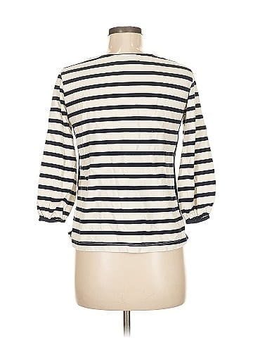 Zara W&B Collection 3/4 Sleeve Top (view 2)
