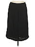 Mary McFadden 100% Polyester Solid Black Formal Skirt Size 6 - photo 1