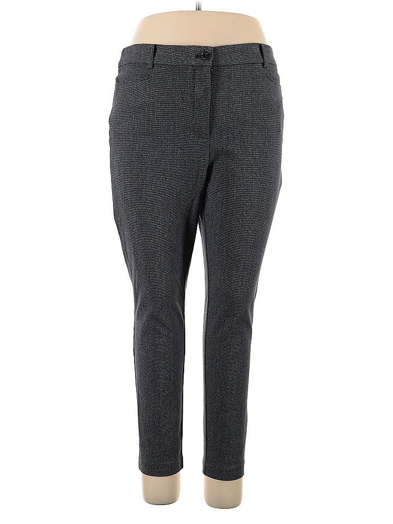 Pre-owned Ann Taylor Loft Dress Pants In Gray