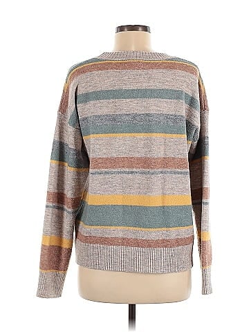 Hem & Thread Pullover Sweater (view 2)