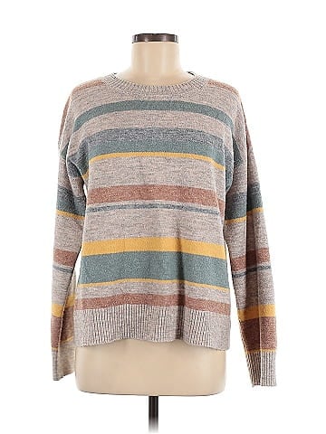 Hem & Thread Pullover Sweater (view 1)