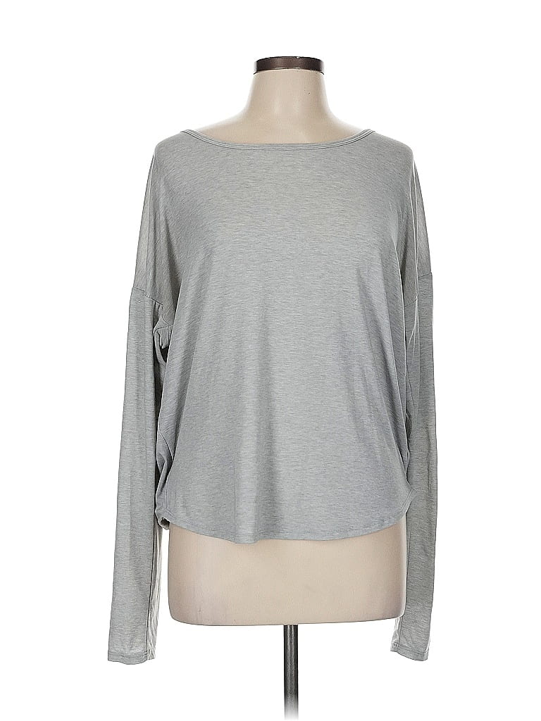 Pre-owned Gap Fit Pullover Sweater In Gray