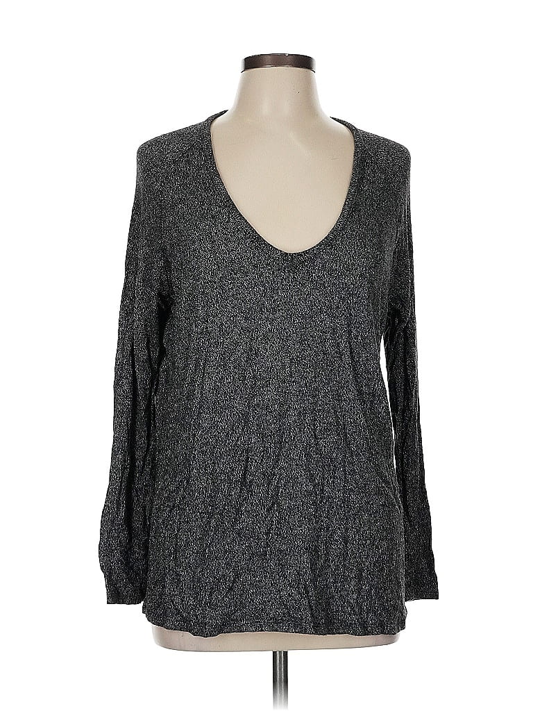 Pre-owned John Galt Pullover Sweater In Gray