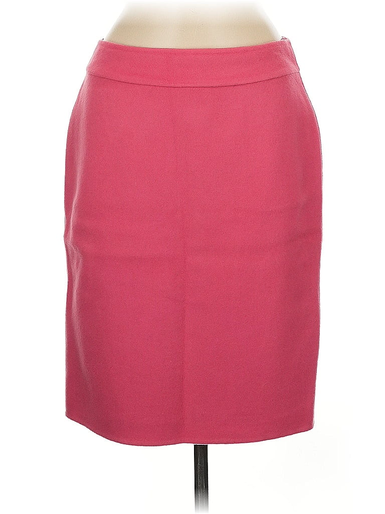 Pre-owned Talbots Wool Skirt In Pink