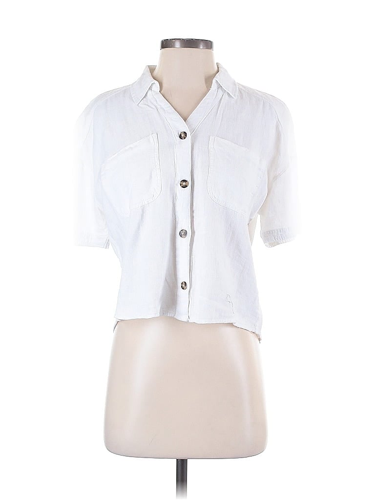 WEEKEND Pre-owned Short Sleeve Blouse In White