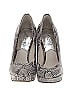 MICHAEL Michael Kors Animal Print Gray Heels Size 6 1/2 - photo 2