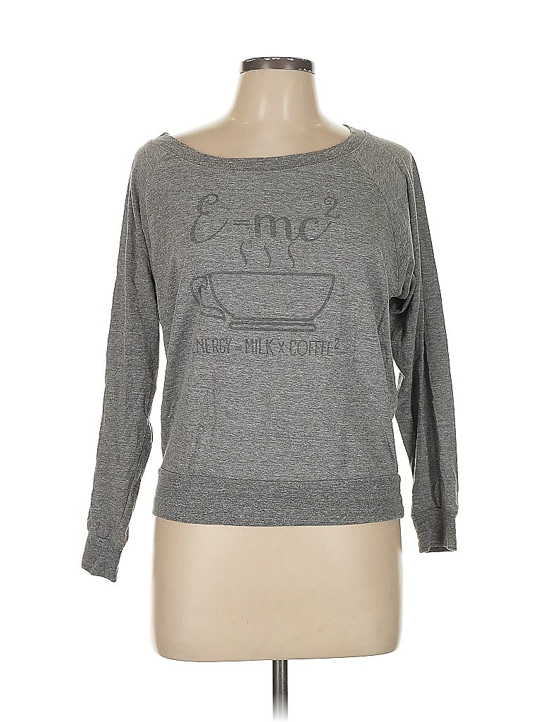 New Agenda by Perrin Gray Long Sleeve Top Size L - photo 1