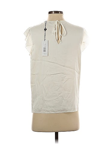 Elie Tahari Sleeveless Silk Top (view 2)