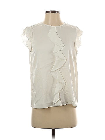 Elie Tahari Sleeveless Silk Top (view 1)