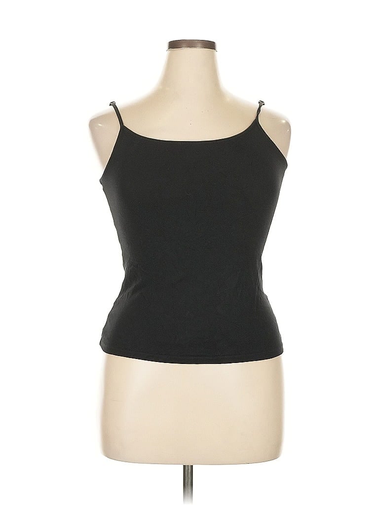 Pre-owned Assorted Brands Tank Top Black Strapless Neckline Tops