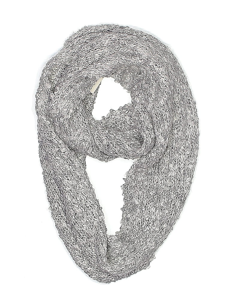 Black Rivet Scarf In Gray