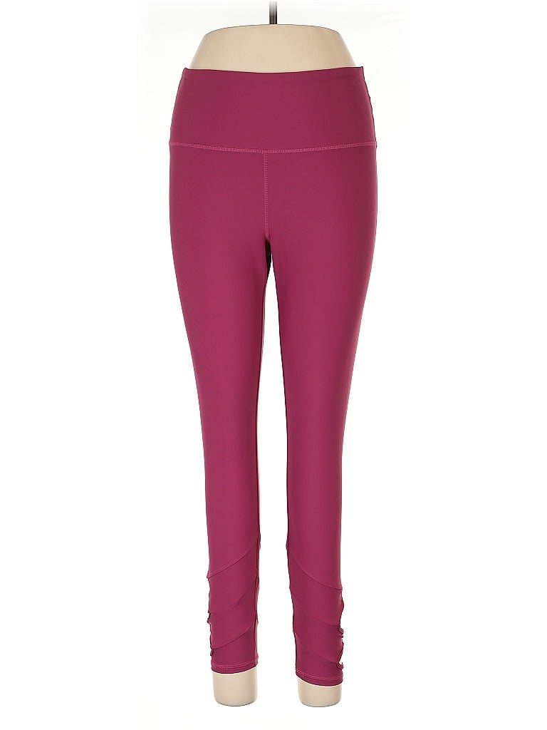 Pre-owned Active By Old Navy Active Pants In Burgundy