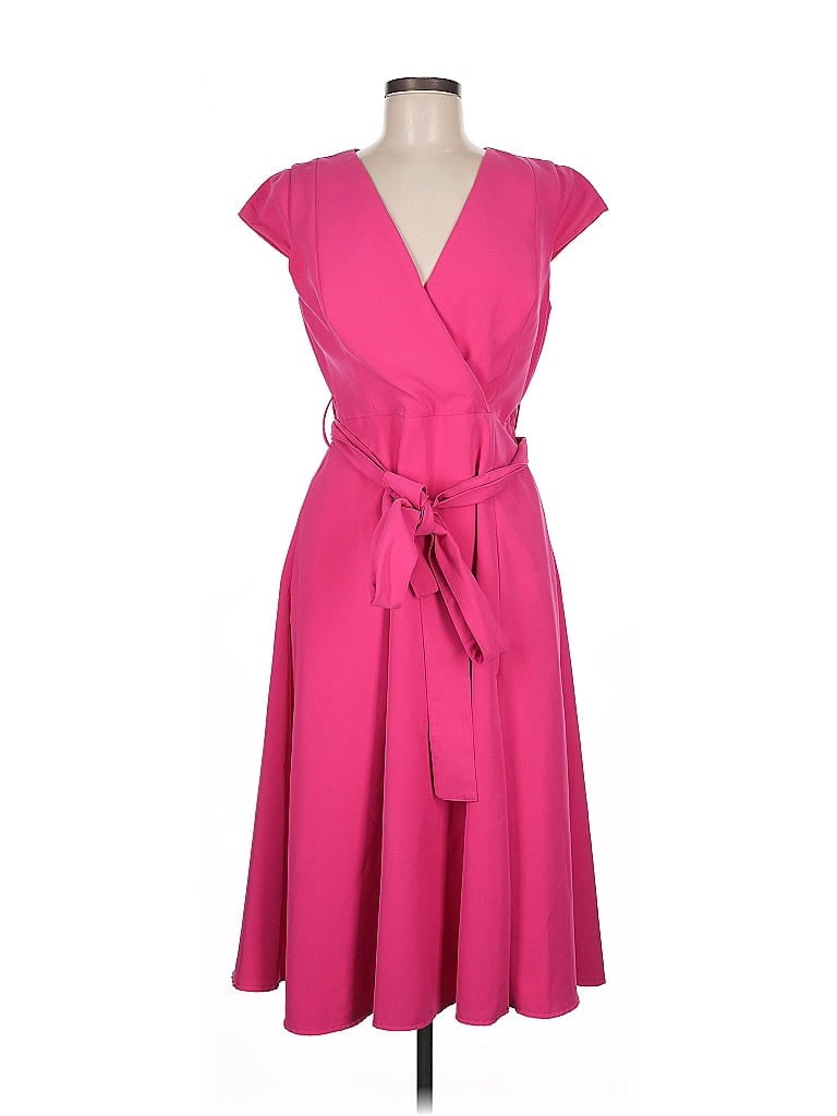Black Halo Pink Cocktail Dress Size 8 - photo 1